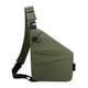 thumbnail image 3 of Bolso bandolera para hombre Yinane Bolso de pecho con múltiples Bolsillos Mochila Verde izquierda, 3 of 8
