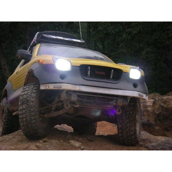 For The Isuzu VehiCross Bright White Head Lamps Light Bulbs Pair Set