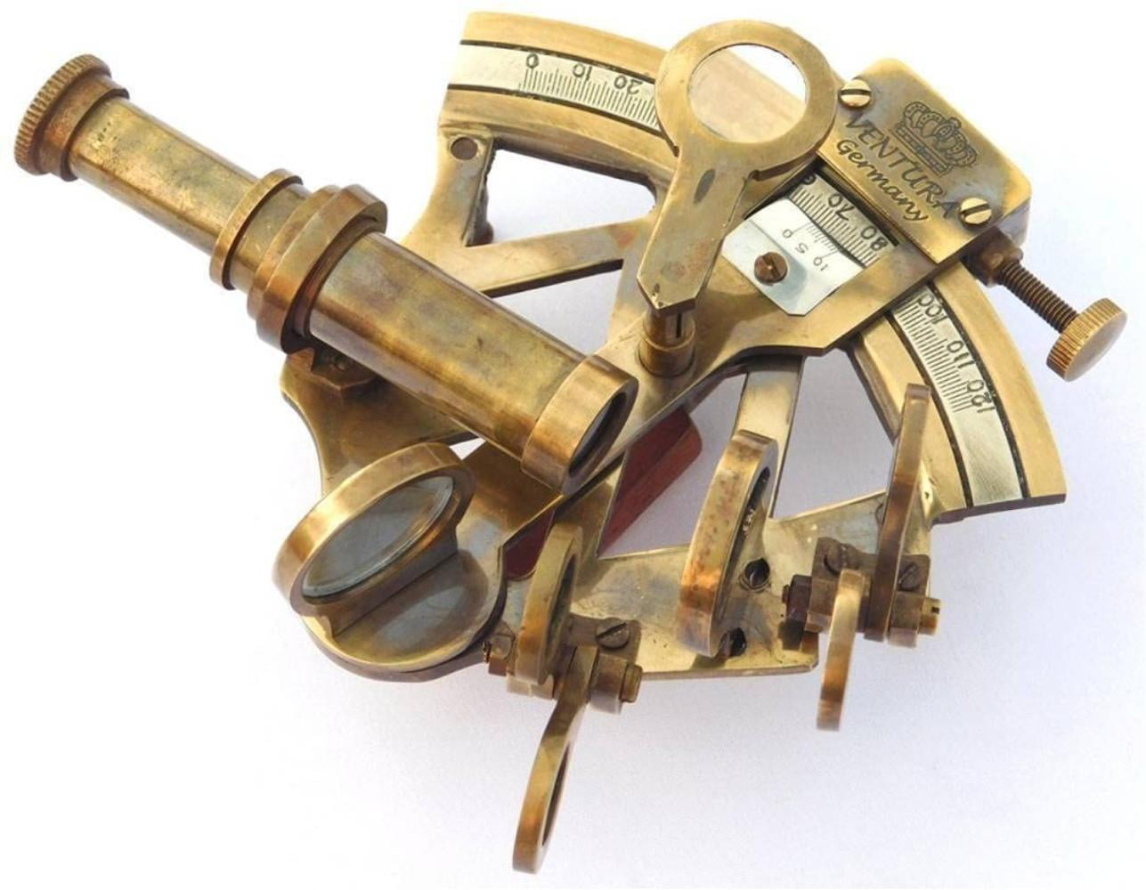Nautical Ship Instrument Astrolabe Brass Marine Sextant Decorative Nautical Gift 