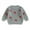 Gray, variant on Newborn Girl Boy Sweater Casual Mushroom Embroidery Warm Knitted Long Sleeves Pullover Infant Knitwear Toddler