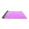thumbnail image 2 of Ahgly Company Indoor Rectangle Trellis Purple Modern Area Rugs, 7' x 10', 2 of 4