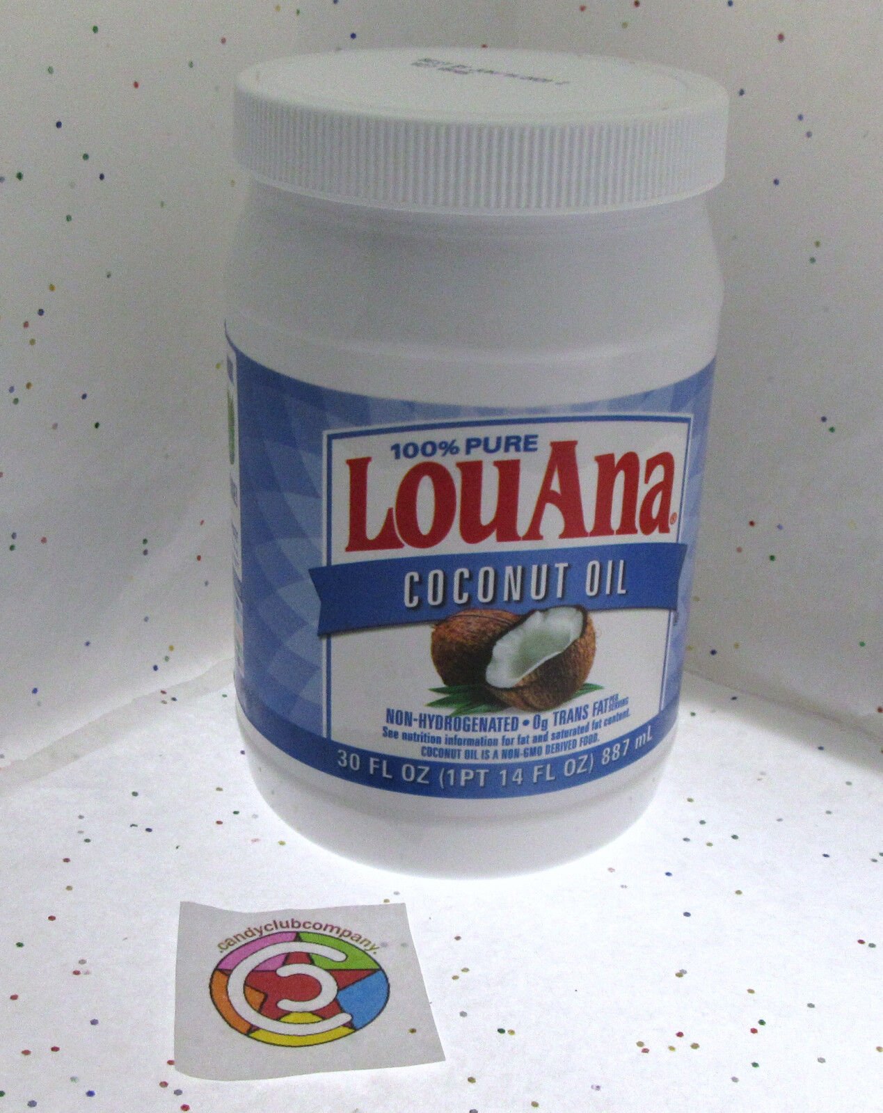 LouAna Coconut Oil 100% Pure, 30 Fl Oz - Walmart.com