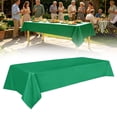 thumbnail image 2 of Plastic Tablecloth 54 X 108 Inch Disposable Table Cloth For 6FT Rectangle Tables Leakproof Sturdy Thick Table Cover For Picnic And Wedding, 2 of 9