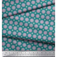 thumbnail image 3 of Soimoi Modal Satin Fabric Flower Artistic Print Fabric by Yard 42 Inch Wide, 3 of 3