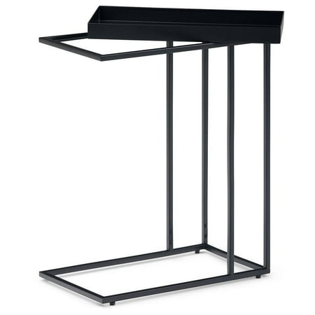 Simpli Home - Garner Tray Top C Side Table - Black