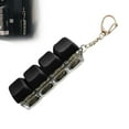 thumbnail image 4 of Compact Keyboard Fidget Toy Keychain Clicker Stress Relief for Anxiety Unease Pinch Fingers Sturdy Reliable Non Fading, 4 of 8