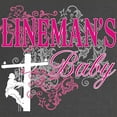 thumbnail image 2 of CafePress - Lineman's Baby Maternity Dark T Shirt - Maternity Dark T-Shirt, 2 of 3