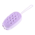thumbnail image 4 of -Cepillo de baño con cordón, piel, depurador corporal, almohadilla de limpieza, accesorios de baño, limpiador de cepillo de suave para baño, duc Violeta Baoblaze cepillo de baño, 4 of 8