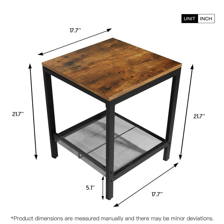 Sofa End Table Dimensions Matttroy