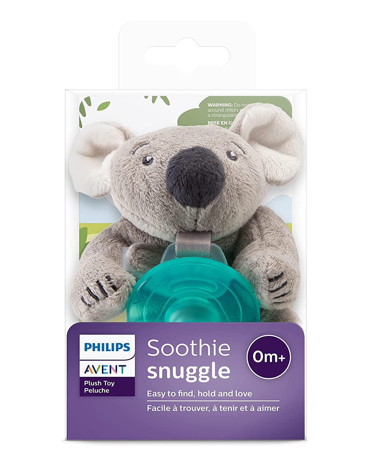 Philips avent soothie sales snuggle elephant pacifier