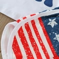 thumbnail image 3 of Toddler Boys Independence Day 4th Of July Short Sleeve Letter Printed T-Shirt Tops Shorts Outfits Sets Boy Outwear, 3 of 7
