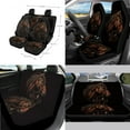 thumbnail image 2 of Yuyamidu 14 PCS Horse Car Seat Protector Dream Catcher Steering Wheel Cover Seatbelt Strap Pad Trash Can Auto Armrest Cover Cushion Cup Coasters Rearview Mirror Cover Handbrake Cover Set, 2 of 7