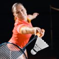thumbnail image 4 of Hytrove 12Pcs Plastic Shuttlecocks with Thick Solid Crown Frame for Steady Badminton Training, 4 of 7