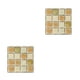thumbnail image 1 of Azulejo de cristal Adhesivo de pared Injueey Decoración de vidrio Panel de salpicaduras ligero 2Conjunto Tipo 12, 1 of 6