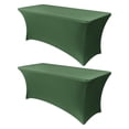 thumbnail image 1 of Mantel Obstal Stretch Spandex 180 x 75 x 75 cm, color verde negruzco, 1 of 8