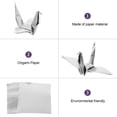 thumbnail image 2 of Miangastore 100pcs Square Origami Paper Hand Craft Folding Paper DIY Handicraft Paper, 2 of 9