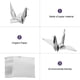 thumbnail image 3 of 100 piezas de papel cuadrado para origami, papel plegable para manualidades, bricolaje, 3 of 8