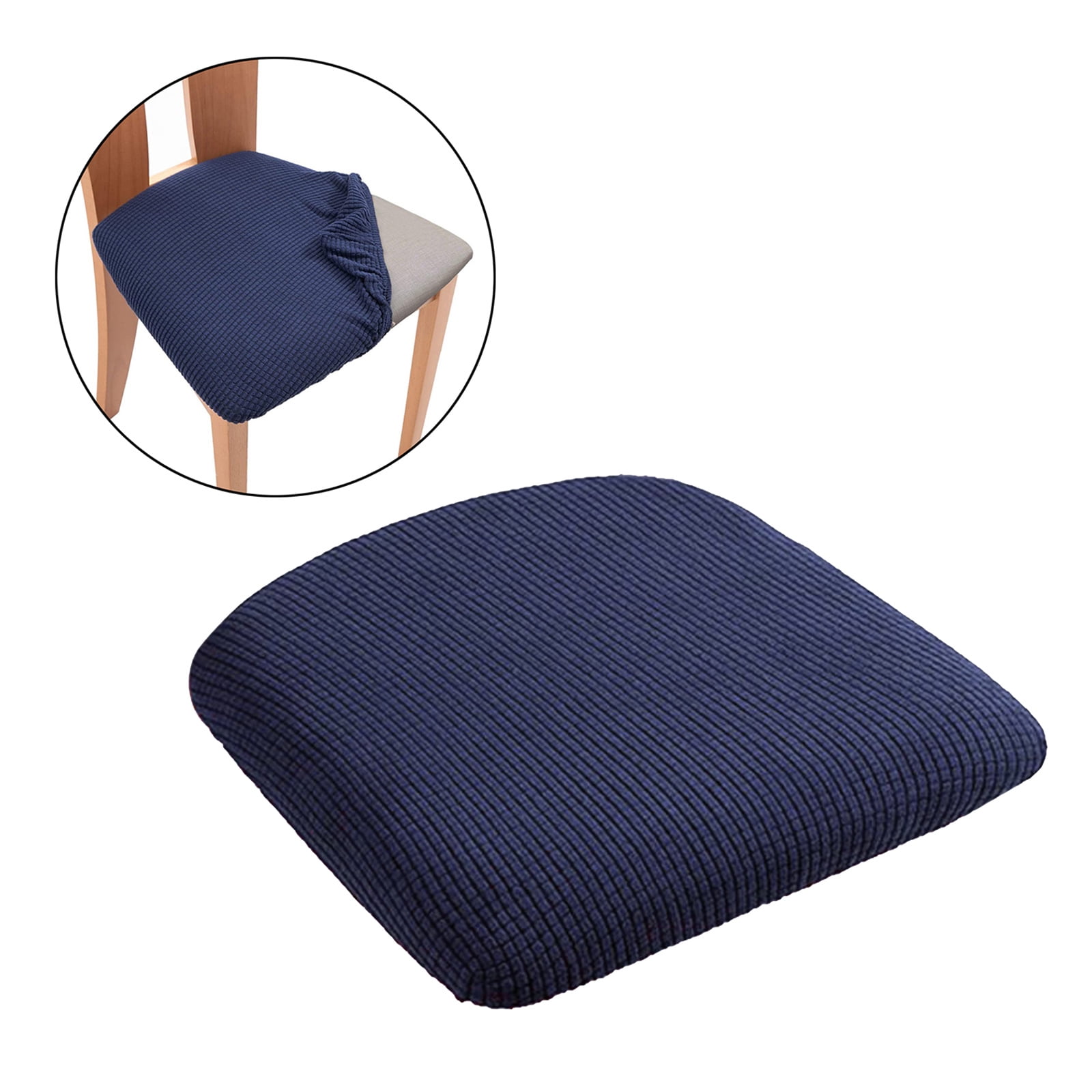 Dining Chair Seat Cover Chair Seat Protector Cushion Cover Dining Chair covers for Kitchen