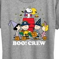 thumbnail image 3 of Peanuts - Boo Crew - Women's Short Sleeve Graphic T-Shirt, 3 of 6