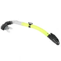 Silicone Snorkel Full Dry Mouth Swimming Snorkel Underwater Sports Diving Equipment Yellow,1 x Diving Snorkel,Yellow