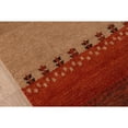 thumbnail image 3 of Momeni Striped Contemporary Area Rugs, Red, 3 of 4