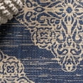 thumbnail image 6 of JONATHAN Y SANTA MONICA 8 x 10 Area Rug, Tuscany Ornate Medallions - Navy/Beige, SMB121A-8, 6 of 9