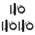 thumbnail image 3 of Becaristey Objectifs avec Accessoires de Piscine Réglables Formation Durable Confortable Noir-3meters 3Set, 3 of 6