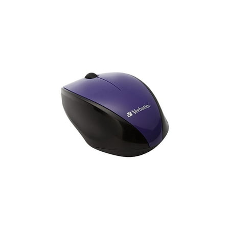 UPC: 0023942979944 | Verbatim Wireless Multi-Trac Blue LED Optical Mouse – Purple