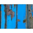 thumbnail image 2 of Frank, Assaf 14x12 White Modern Wood Framed Museum Art Print Titled - Paint on old door surface, 2 of 4