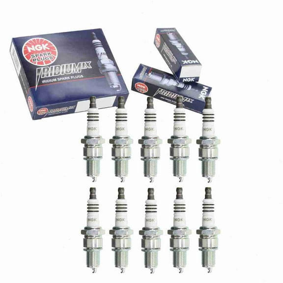 10 pc NGK 2115 Iridium IX Spark Plugs for 1765306 1UN3-18-110 32189-10 32323-91 32326-91 3322 3322-2 4219 4221 4708 5305 9007 9804 9804-2 99000-79K60-PR5 999-06910-X9-001 BY481-BPR5E EVS13S IW16
