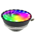 thumbnail image 3 of pitrice Computer CPU Cooler Removable Professional RGB Cooling Fan Modified Replacing Radiator Replacement for Intel LGA1156/1155 White glowing, 3 of 9