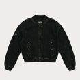 thumbnail image 1 of Cross classic oversized baseball jacket trendy washed retro pilot jacket 25 new, 1 of 5