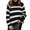 Black, variant on Vedolay Sweater Womens Sweaters 2023 Fall Long Sleeve Crew Neck Striped Oversized Casual Pullover Top,Green M