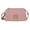 Pink, variant on MKF Collection Domitila Vegan Leather Women's Shoulder Bag, Stylish Crossbody Handbag by Mia K - Black