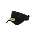 thumbnail image 3 of Top Headwear Summer Adjustable Visor, Black 2 pack, 3 of 5
