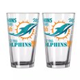 thumbnail image 1 of Miami Dolphins Verre Spirit Pint 16 Oz., 1 of 1