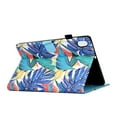 thumbnail image 6 of Tablet Case for iPad 10th Gen 10.9" 2022 Folio Cover with Card Pocket, for iPad 10th Gen 10.9" 2022 Multi-Angle Stand, Auto Wake/Sleep, with Pencil Holder Flip Case Cover,Leaves, 6 of 9