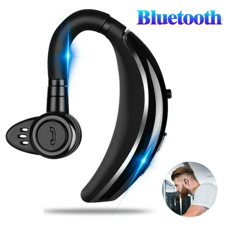Bluetooth Headset, EEEKit Bluetooth 5.0 Wireless Noise Reduction Earpiece In Ear Stereo Headphones with Built-in Mic for Office Business Workout (Best Business Headset For Iphone)
