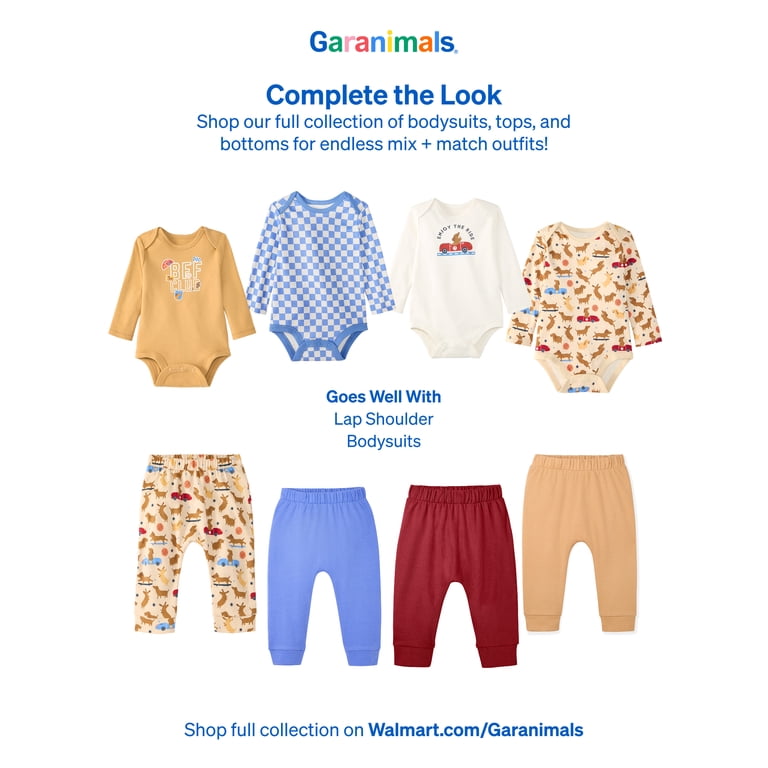 Garanimals Baby Boy Pull-On Jogger Pants, 100% Cotton photo 8