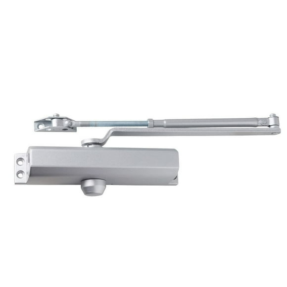 Dexter Commercial Hardware DCR8000-STD-LESS-RW/PA-ALUM, Fermetures de Porte de Surface de Bras Régulières pour Usage Résidentiel avec Moins de Couverture, 689/ALUM, Aluminium