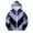 Purple, variant on Hoodies for Girls Fall Winter Athletic Zip up Jacket Fashion ​Patchwork Color Block Long Sleeve Casual Outerwear Going Out Tops with Pockets Size 11 Years