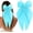 Blue, variant on Hair Bows for Women Girls, Silky Satin Large Bow Hair Clip Hair Ribbons Long Tail Hair Bow Hair Barrettes Graduation Cheerleader Halloween Christmas Accessories Gifts