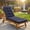DX-Dark Blue, variant on 3-in-1 Sleeper Sofa,65" Loveseat Sofa Bed, 2 Seater Convertible Small Couch with 360° Swivel Side Table and USB,Chenille Pull Out Bed ,Gray