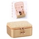 thumbnail image 4 of Caja de Joyería de material cuero Una Capa Cajas de Almacenamiento Multifunción Organizador Bolsa de Portátil para Collar, Pendientes, Ani Glacial Salvador organizador de joyería, 4 of 10