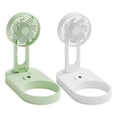 thumbnail image 2 of ¡Ahorra en Grande!, El nuevo ventilador de humidificación plegable USB Mini ventilador de circulación de escritorio Ventilador de mano con pulverizador portátil Ventilador de carga fría Akmoler, 2 of 9