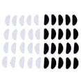 thumbnail image 2 of 20 unids/lote de almohadillas nasales para gafas, almohadillas adhesivas de silicona para la nariz, almohadillas nasales finas blancas antideslizantes para gafas, 2 of 4