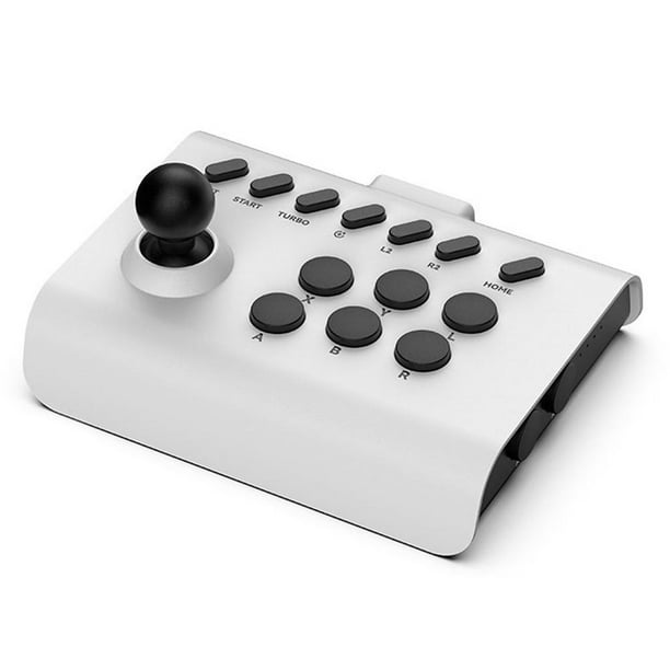 Gamepad portátil 3 modos de conexión Joystick para juegos para PS4/PS3/ (+) Blanco Negro PC Hugtrwg Para estrenar