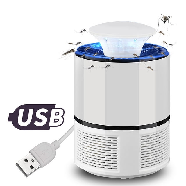 Moyic 1 Uds. Lámpara eléctrica para matar mosquitos de onda eléctrica USB 20㎡ lámpara eléctrica para matar mosquitos Led Bug señuelo Repelente de insectos y plagas Moyic HA006003-00B