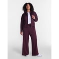 thumbnail image 2 of Athletic Works Women’s and Women’s Plus ButterCore Wide Leg Pants, 30” Inseam, Sizes XS-4X, 2 of 6