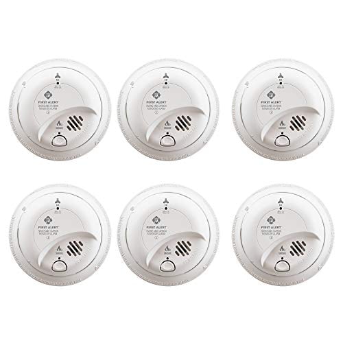 First Alert BRK SC9120B6 Hardwired Smoke and Carbon Monoxide Detector